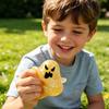 5 Stück Halloween Geist Slow-Rising Knetspielzeug Set TPR Fidget zur Stressbewältigung Tragbares Dekompressions-Gadget für Kinder Erwachsene Lustiges Partygeschenk Geschenkbox