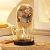 Valentine's Day Gift Eternal Flower Glass Cover Soap Rose Premium Ornament Qixi Festival Creative Gift