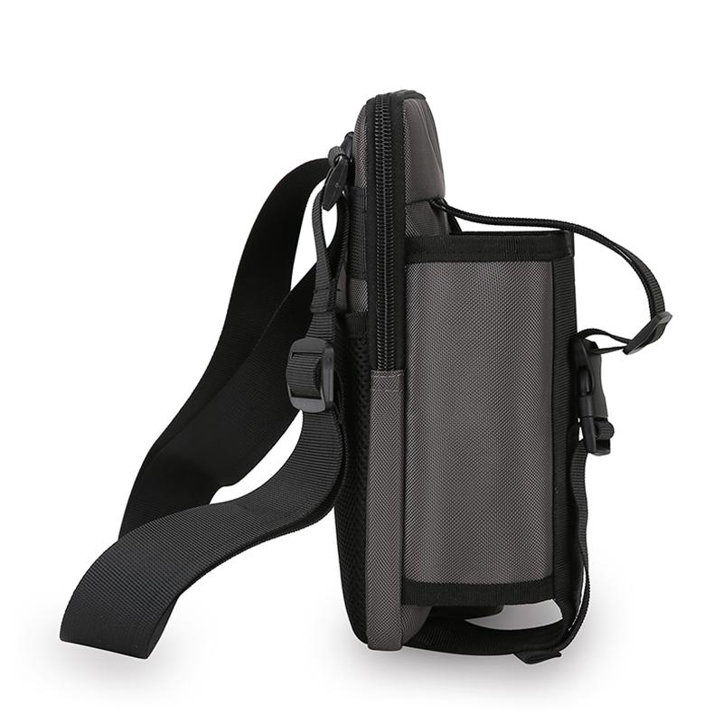 Men's Shoulder Bag Large Capacity Multi-functional Travel Bag With Water Kettle Bag
