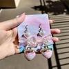 Playful Butterfly Bowknot Dangle Earrings Sturdy Alloy Strawberry Designs Accessory for Trendy Girls and Students