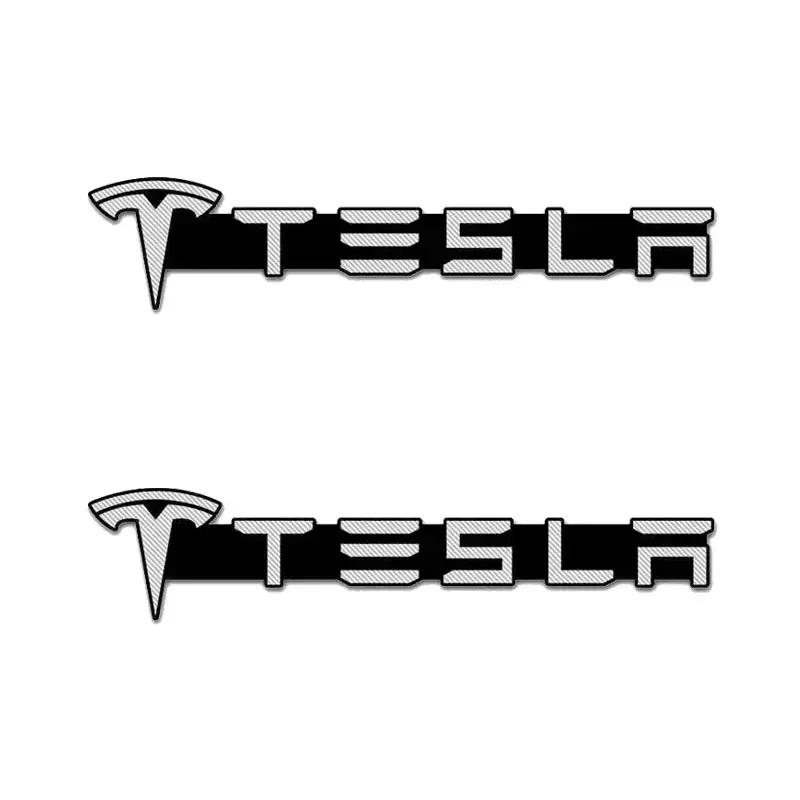 

Car Sticker Tesla Car Audio Decorate 3D Aluminum Badge Emblem Sticker Car Accessories for Tesla Model 3 Model X S 2016-2020 Deca