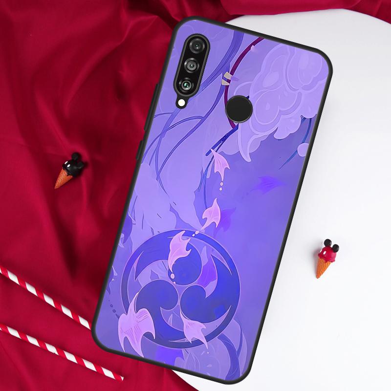 Genshin Impact Raiden Shogun For Huawei Nova 5T 9 10 SE 7i 8i 11i 12i Y73 Y90 Y70 Y72 Y61 Y91 Y60 P20 P40 P30 Lite Case