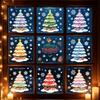 DIY Glass Window Sticker Removable Static Xmas Party Door Stickers  Glass Mirror