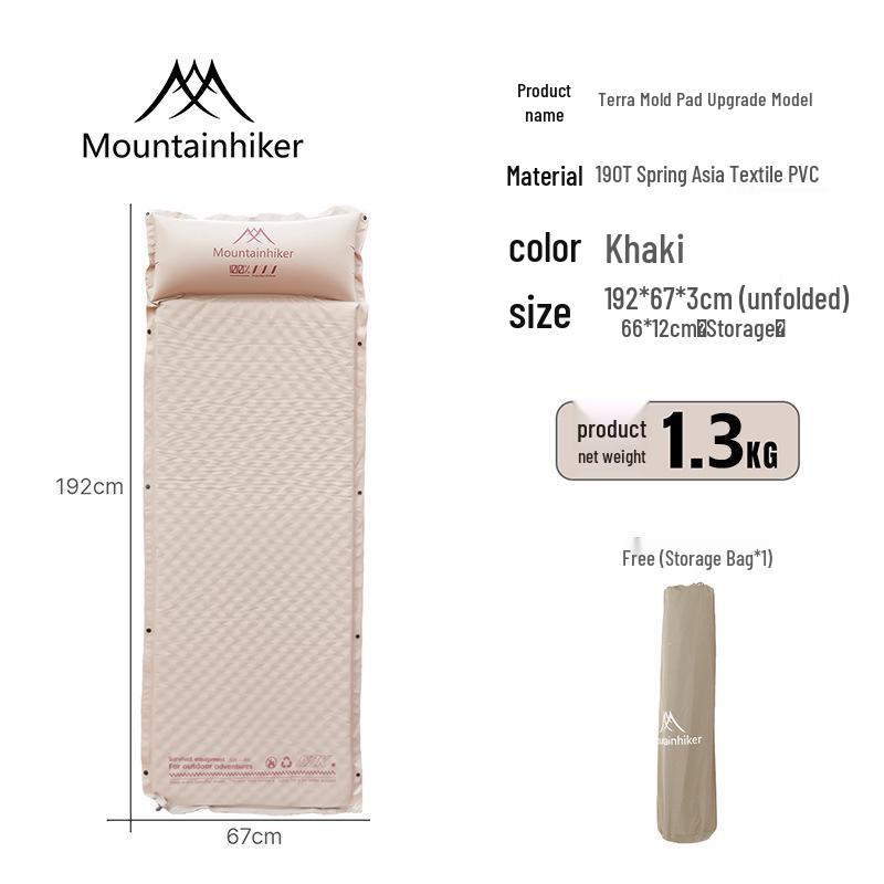 Shan Zhi Ke Terra Mat: Lightweight Inflatable Camping Mattress for Travel or Nap