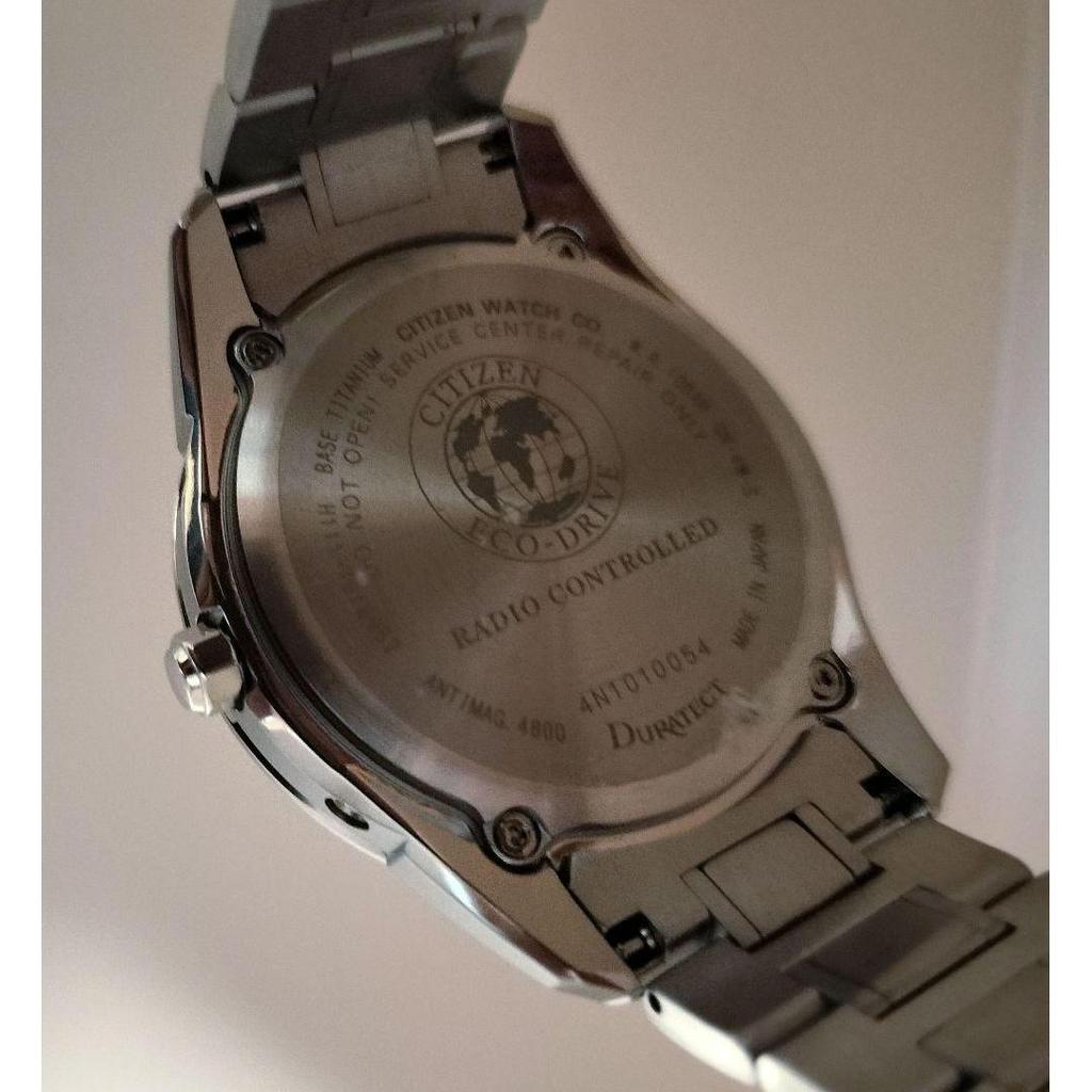Used Good Condition Citizen Exceed Solar Radio Watch H111-T016952