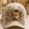 New Digital Printing Forest Animal Hat Adult Baseball Cap