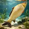 Simulation Fish Fish Plush Toy Soft Animal Simulation Fish Plush Doll  Kids Gift
