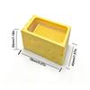 Cheese Perler Bean Shovel Smooth with lid Perler Bean Box Dustproof 2-in-1 Perler Bean Tray