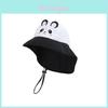 Kids Cartoon Sun Hat With Wide Brim For Outdoor Summer Sun Protection