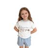 2025 New Style Baby Girl Cartoon T-Shirt & Plaid Pants Set - Spring/Autumn