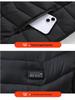 USB Heated Cotton Coat with Four-Zone Heating for Autumn and Winter