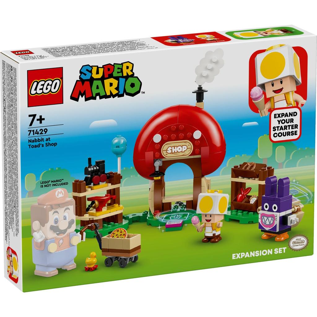 LEGO Super Mario Totten and Toad Shop Toys Present Birthday Block Christmas Mario Goods Game 71429