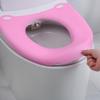 Silicone Toilet Seat Cushion For Travel On Business Trips Comfortable Reusable Waterproof And Moisture-Proof Toilet Cover Set