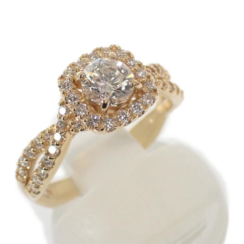 no brand  #12(JP Size) ring K18 yellow gold Women