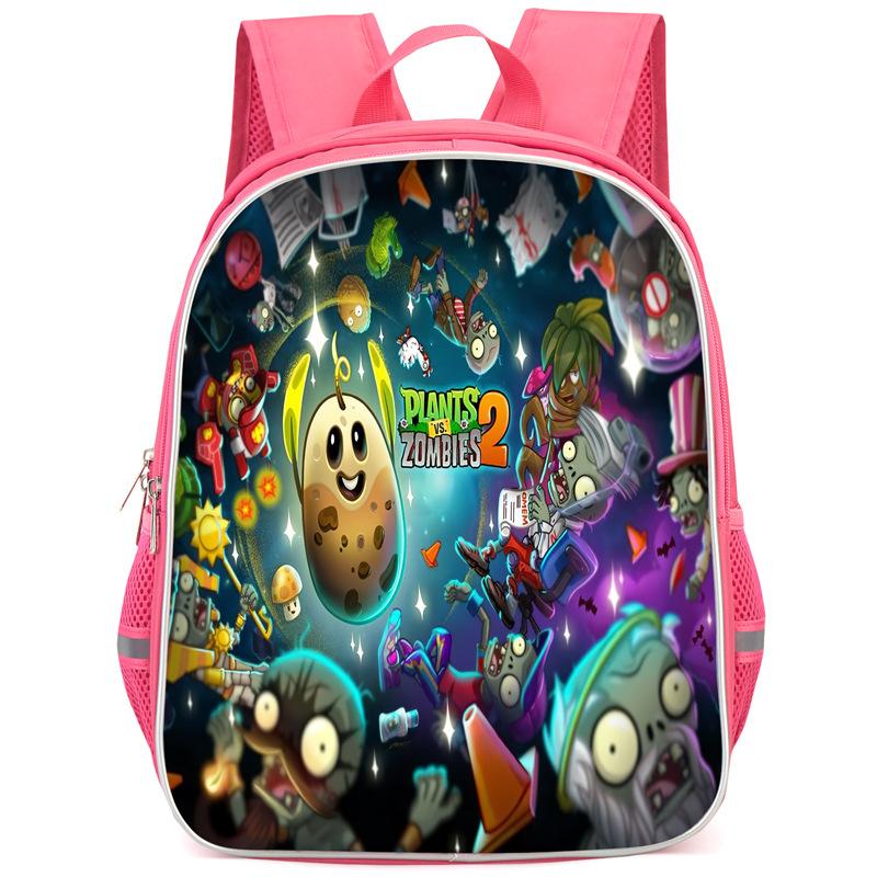 Plants Vs. Zombies Plants Vs. Zombies Anime Backpack Student Bag
