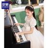 Lomon Girl's White Princess & Performance Gown