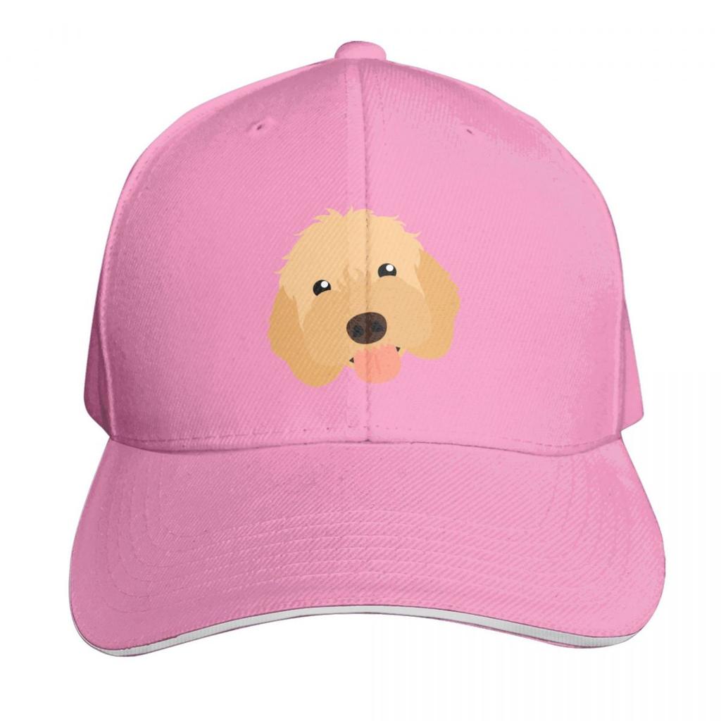 Cute Apricot Cream Cockapoo Cavapoo Cavoodle Baseball Cap Golf Cap Sun Hat For Children For Unisex Womens