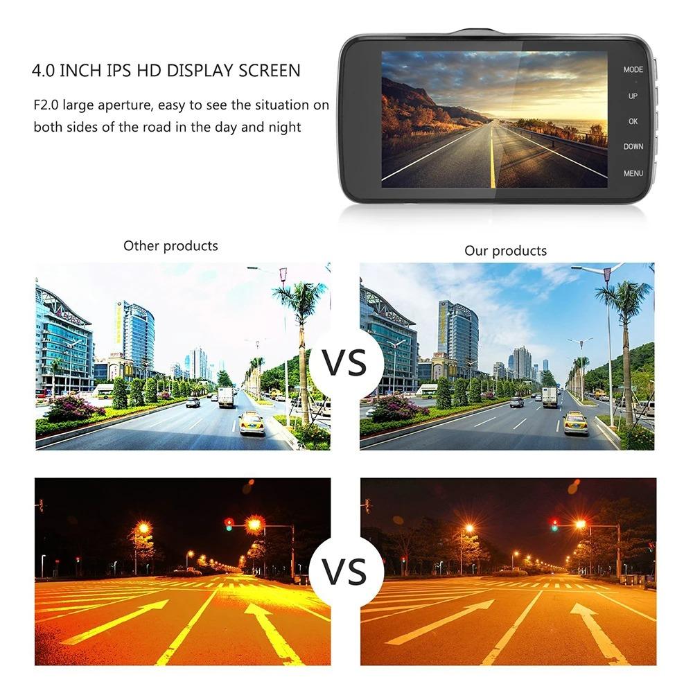 Car DVR Full HD 1080P Dash Cam Rear View Vehicle Camera Video Recorder Night Vision Auto DVRs Dashcam Vehicle Black Box Car Accessories