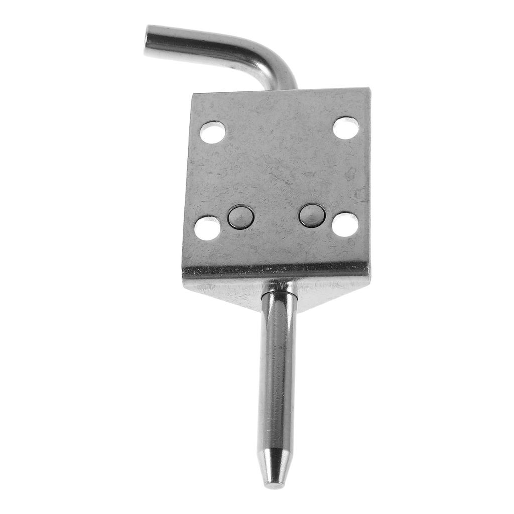 Heavy Duty Stainless Steel Latch Pin Outdoor Trailer Gate Cabin Trailer Hitch Spring Loaded L Shaped Lock Quick Release