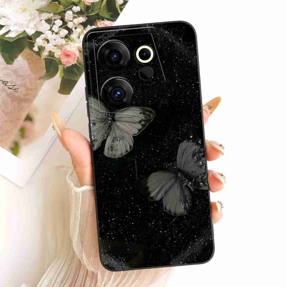 For Tecno Camon 20 Premier 5G Case CK9n Silicone Back Cover For Camon 20Premier 5G Simple Colorful Printing Phone Cases Fundas