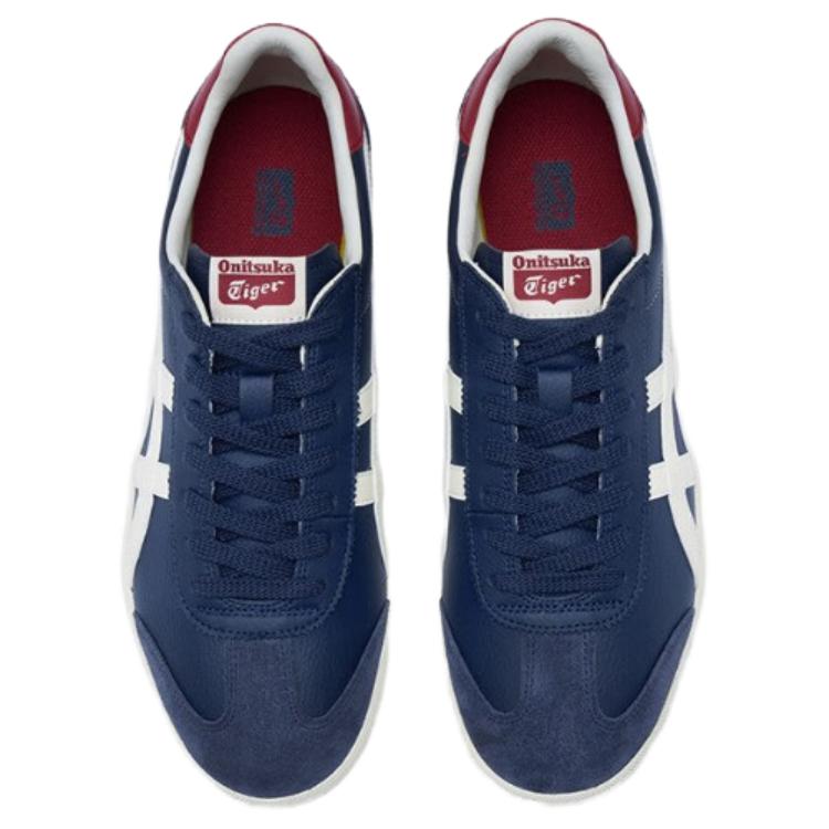 ONITSUKA TIGER Tokuten Abrasion Resistant Coverage Low Top Casual Shoes Unisex Blue Sneakers 1183C095-400
