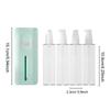 Leak Proof Travel Refillable Bottles 4 In 1 Travel Dispenser Bottle  For Travel