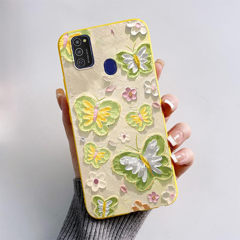 For Samsung Galaxy M21 M30S M31 M31s Case Soft Silicone Phone Back Cover For Samsung M31 M31S M30s M21 M 30 S Case Cartoon Funda