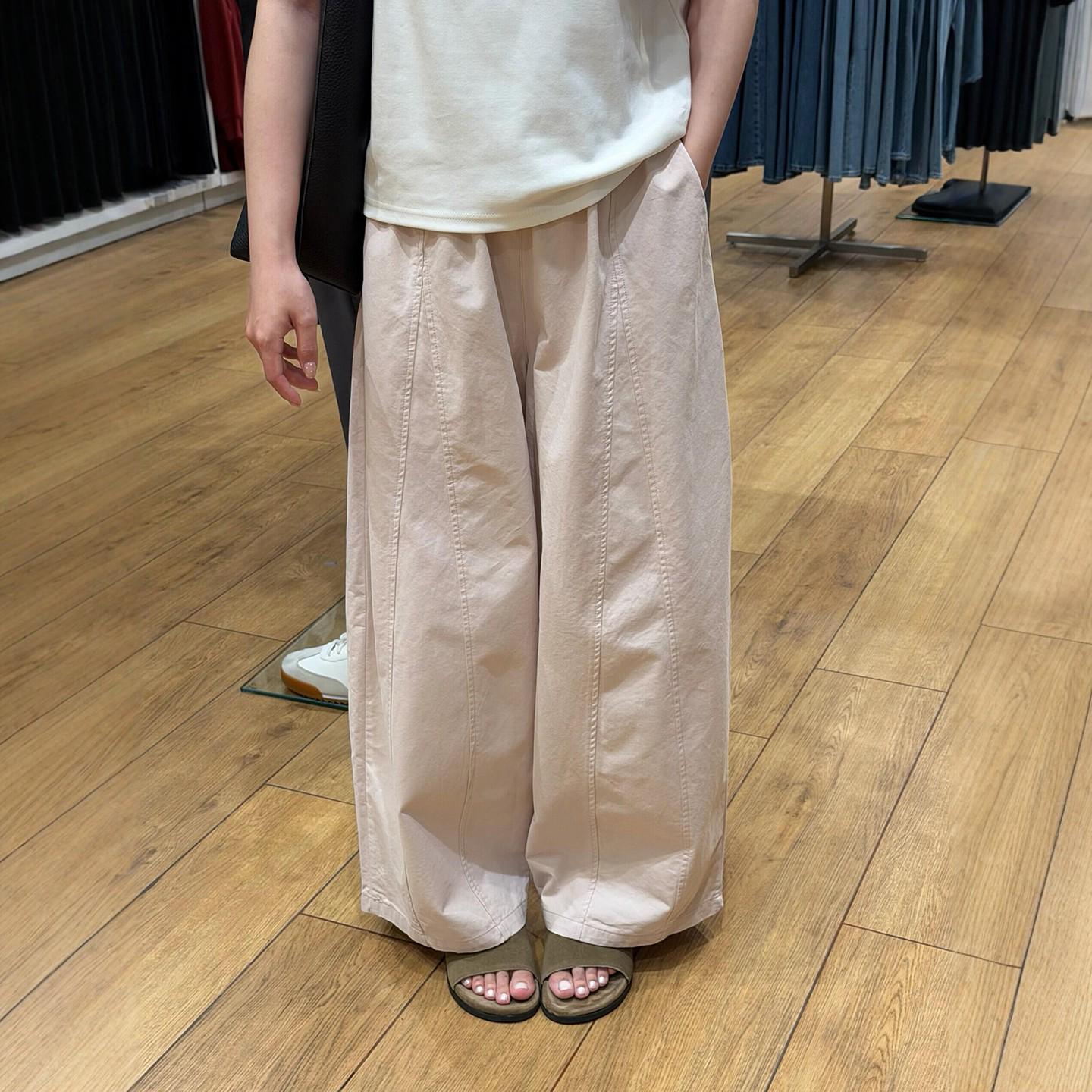 

Stylish Pink Wide-Leg Balloon Pants - Korean Lazy Style, Slimming, Eye-Catching, Perfect for Spring One Size (Recommended 42-57 kg) розовый