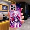 HSR Thelema Jelly Double layer Pink Mobile Phone Case for iPhone 17 16 15 14 13 12 11 Air Pro Max Plus Protective