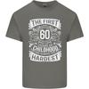 First 60 Years of Childhood Funny 60th Birthday Unisexs Light Cotton TShirt