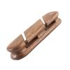 Charm Klebende Schreibtisch Holz Kabelhalter 2/3 Schlitze Kabelmanagement für Home Office Schreibtisch Auto Organisation Kabelbefestiger