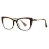 Premium Square Cat-Eye Shaped Presbyopia Eyeglasses Stylish Clear Glasses TR90 Big Frame Anti Blue Light Diopter Eyeglass Leesbrillen