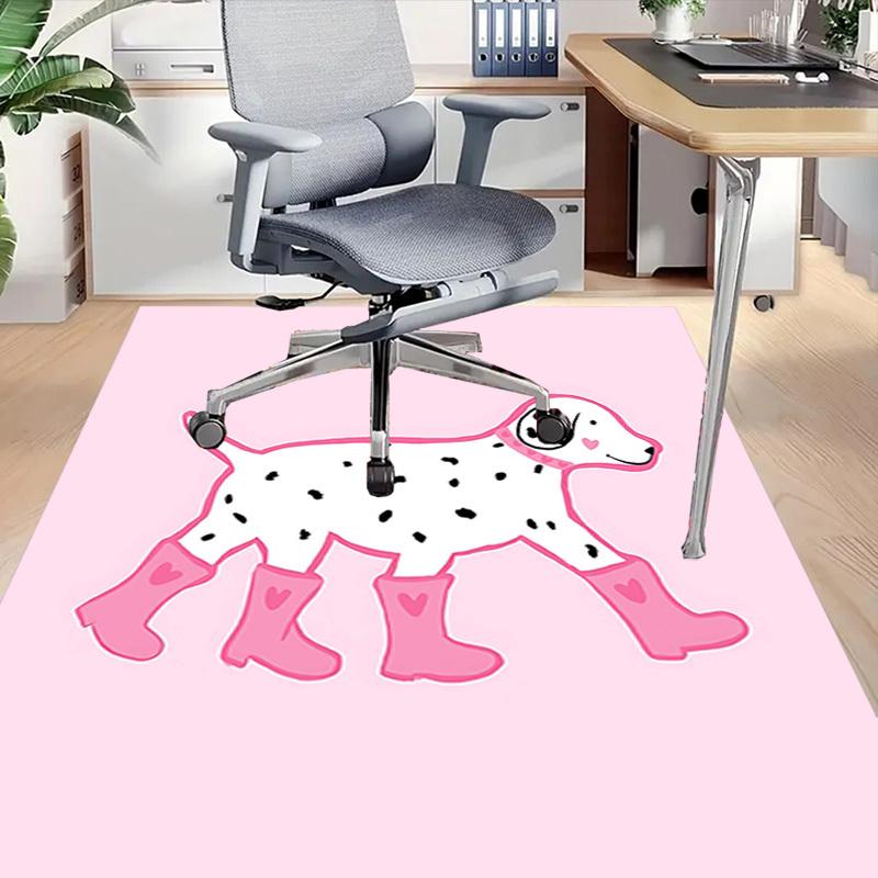 1PC Dalmatian Rainboots Anti-slip Carpet, Suitable for Office, Bedroomand Playrooms. It Can Also Be Used As a Sofa Footrest cover-W28