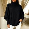 Autumn/Winter 2026 Women's Solid Color High Neck Sweater - Long Sleeve