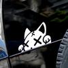 Cartoon Cat Vinyl Stickers Waterproof Decals for Car Truck Bumper Motorcycle Helmet - Scratch Resistant Self-Adhesive Graphics
