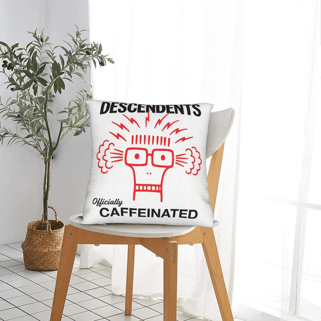 Descendents Milo Goes To College Pillow Case Square Pillow Cover For Living Room Sofa Funny Pillowcases