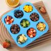 1 Pcs Muffin Cupcake Silicone Mold Square 9 Holes Cupcakes Mold Non Stick Soap Chocolate Muffin Baking Pan Baking Tools