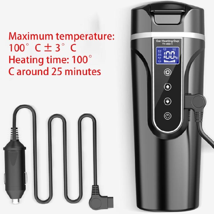 Tragbarer Auto-Heizbecher Wasser Milchwärmer Flasche Auto-Wasserkocher Kaffee Tee Tasse Becher