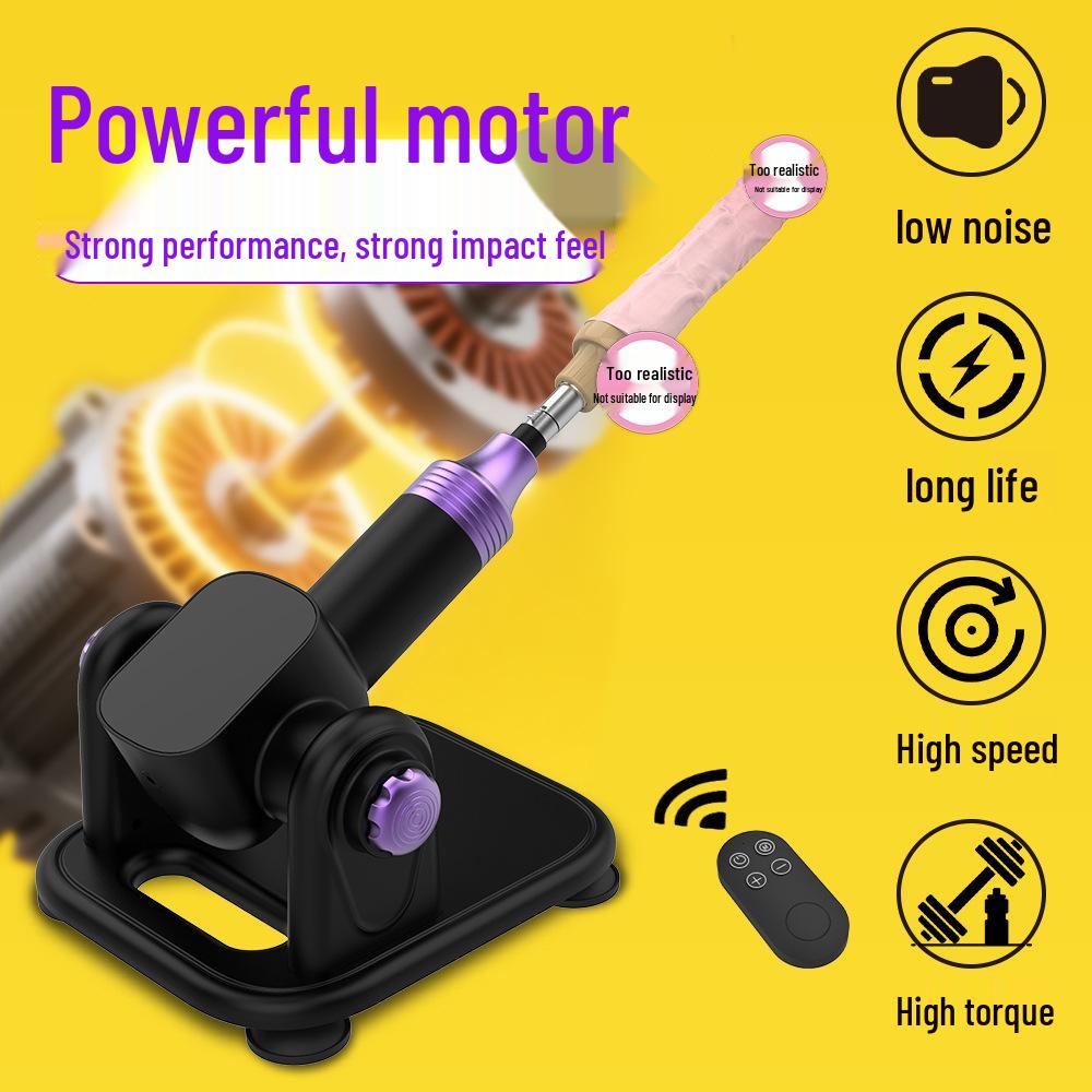 Vibratore a Proiettile Telescopico ad Alta Velocità: Dildo Automatico Vibrante Realistico da Donna