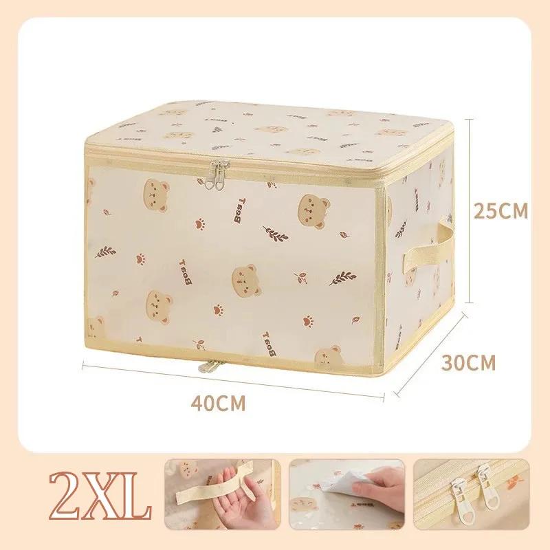 Storage Box for Home Use,Student Dormitory,Foldable Storage Box,Clothing and Bedding Storage Box,Layered Wardrobe,Luggage Bag