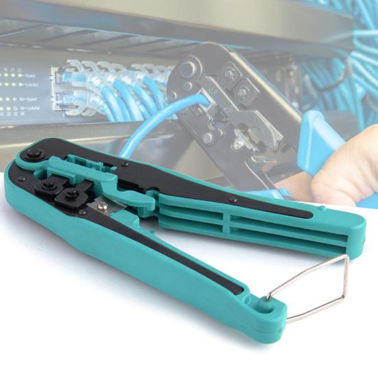 Wire Stripper Buckle Design Labor-saving Anti-slip Handle Triple-purpose Ethernet Cable Stripper