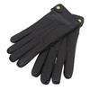 Excellent Gloves Lamb Leather Gloves Black Sheep Leather Mens Used