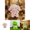 Série Jardim Coelho Raposa Esquilo Brinquedo de Pelúcia Com Algodão PP Para Decoração de Sala de Brinquedos Infantil