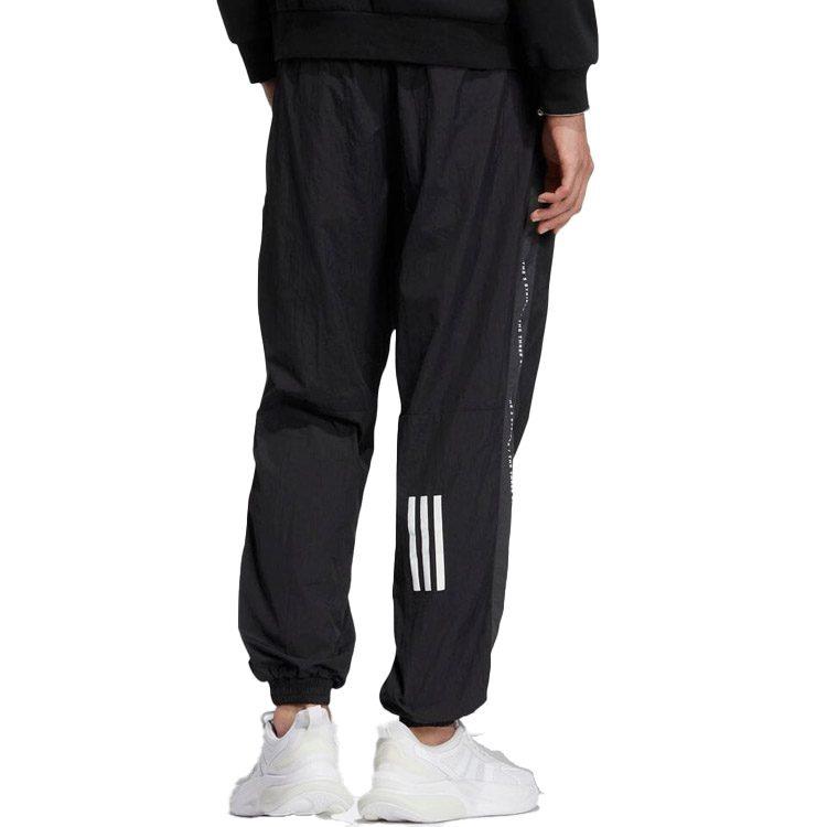 adidas Casual Pants Unisex Black Moderate Cuffed Pants IA9422