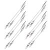 12Pcs Double Ends Alligator Clamps Notes Holder Metal Wire Clips Photo Clip Wall Picture Clips Home Decor Frame Display
