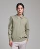 ANALOG MOOD Semi-Collar Neck Knit (Olive)