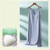 Women's Summer Dress Loose Beach Vacation Casual Deep V Neck Vest Dress Elegant Shirt Dress