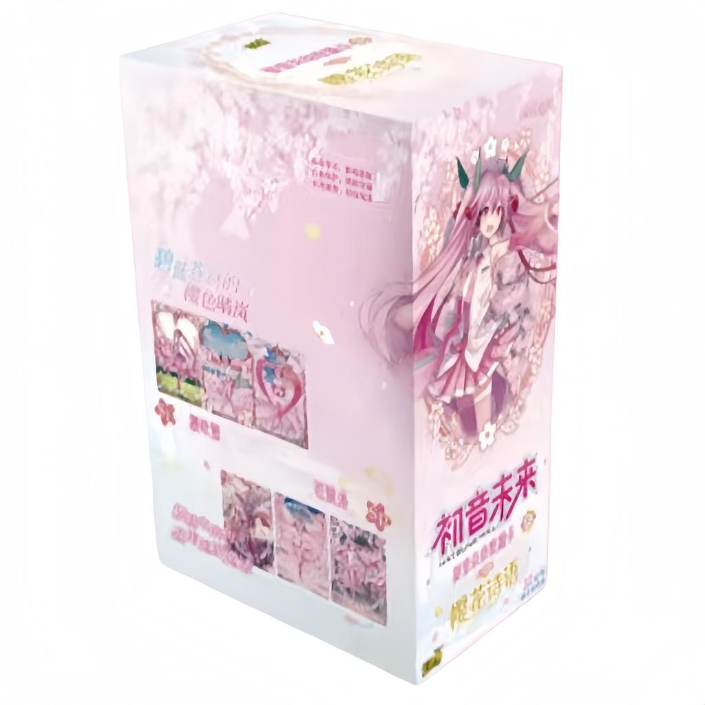 Genuine Hatsune Miku Card Sakura Poetry Chujianbao Animation Cartoon Collection Card Peripheral Toy Gifts