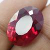 Natural Red Ruby Loose Gemstone 12.75 Ct Oval Cut for Jewelry Making and Gem Collections