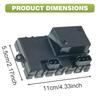 AC Heater Blower Motor Regulator Resistor for BMW  5 6 Series E61/E60/E63 67636988452 67326932438 3+2 Pins